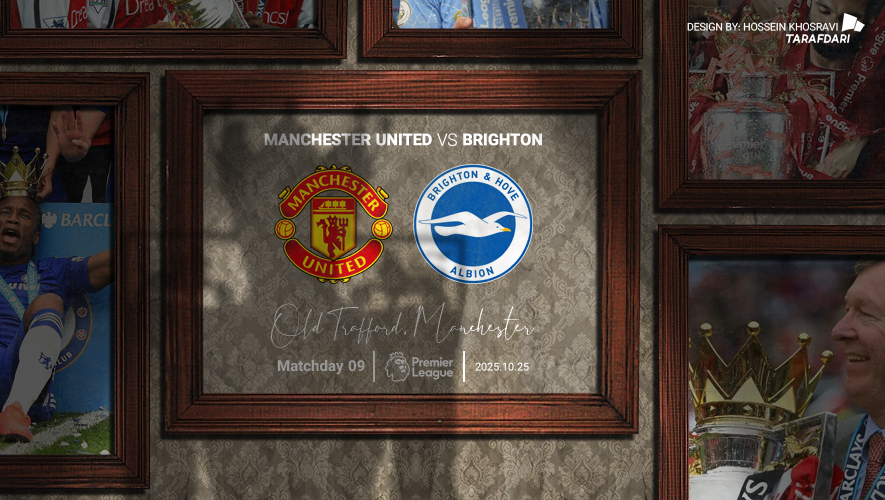 منچستریونایتد - برایتون - لیگ برتر انگلیس