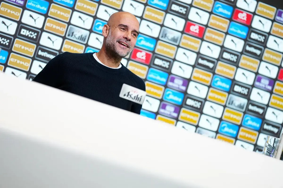 کنفرانس مطبوعاتی سرمربی منچسترسیتی - لیگ برتر انگلیس