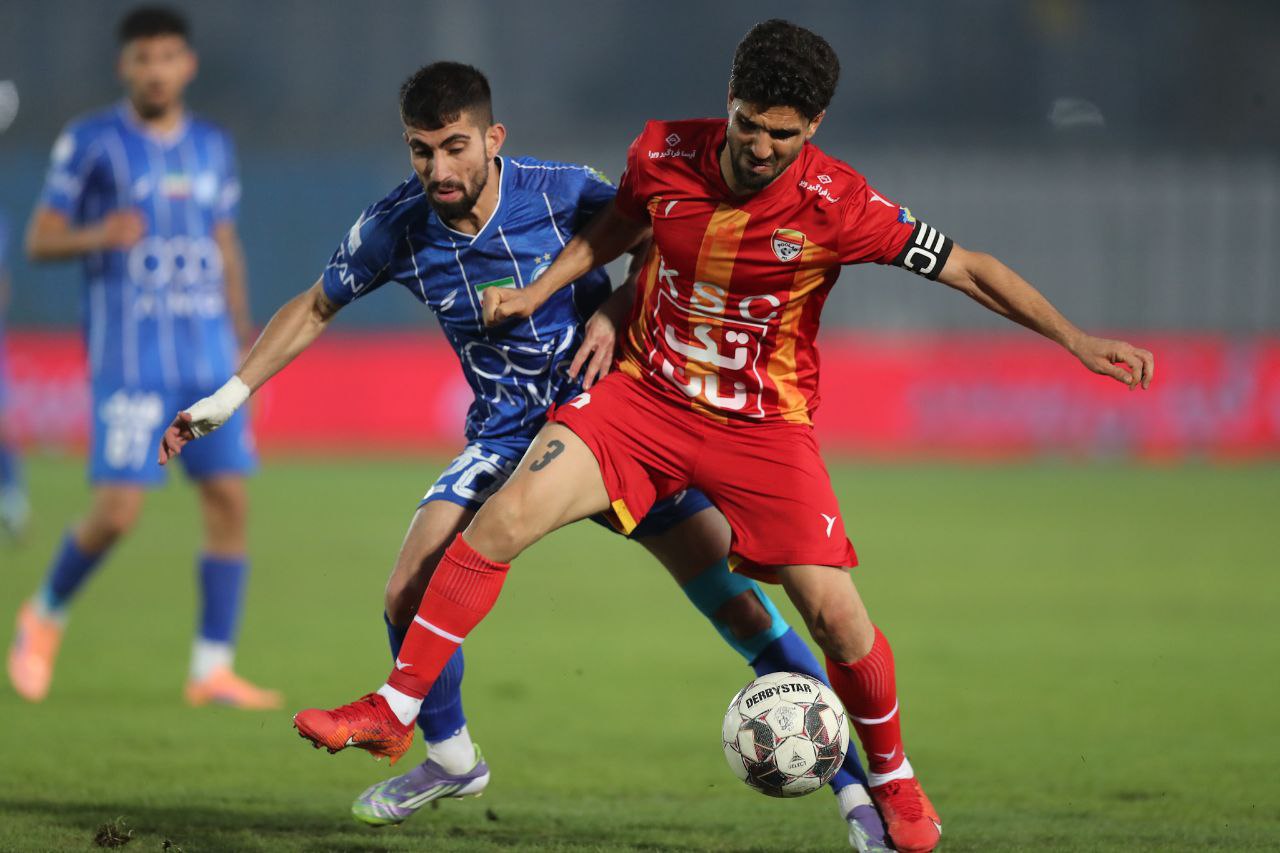 استقلال - ساسان انصاری - فولاد - لیگ برتر فوتبال ایران