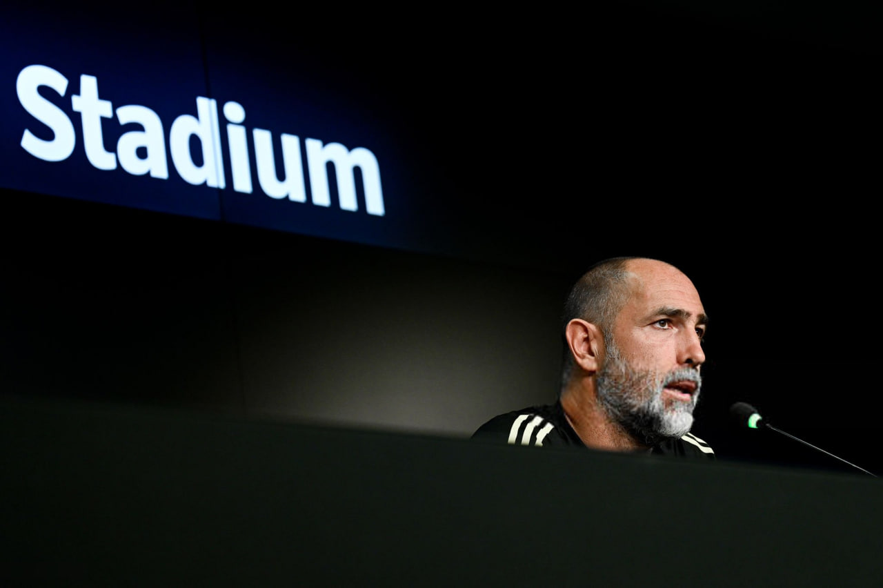 ایگور تودور سرمربی یوونتوس در نشست خبری