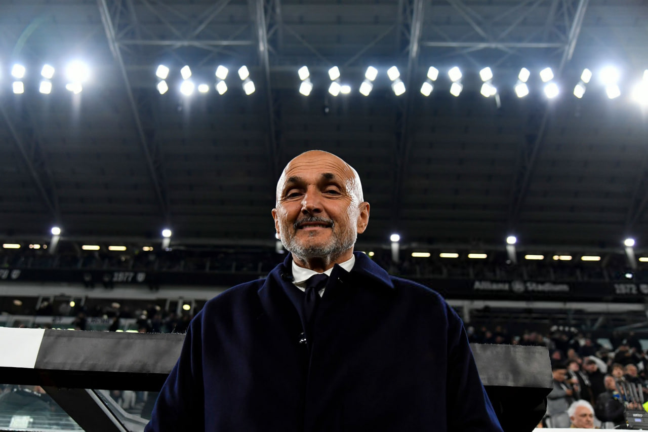 لوچانو اسپالتی سرمربی یوونتوس در کوپا ایتالیا