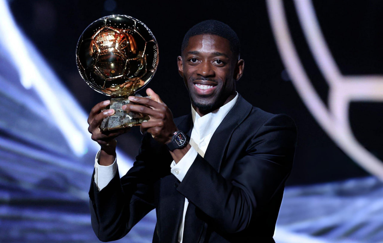 عثمان دمبله برنده توپ طلا 2025