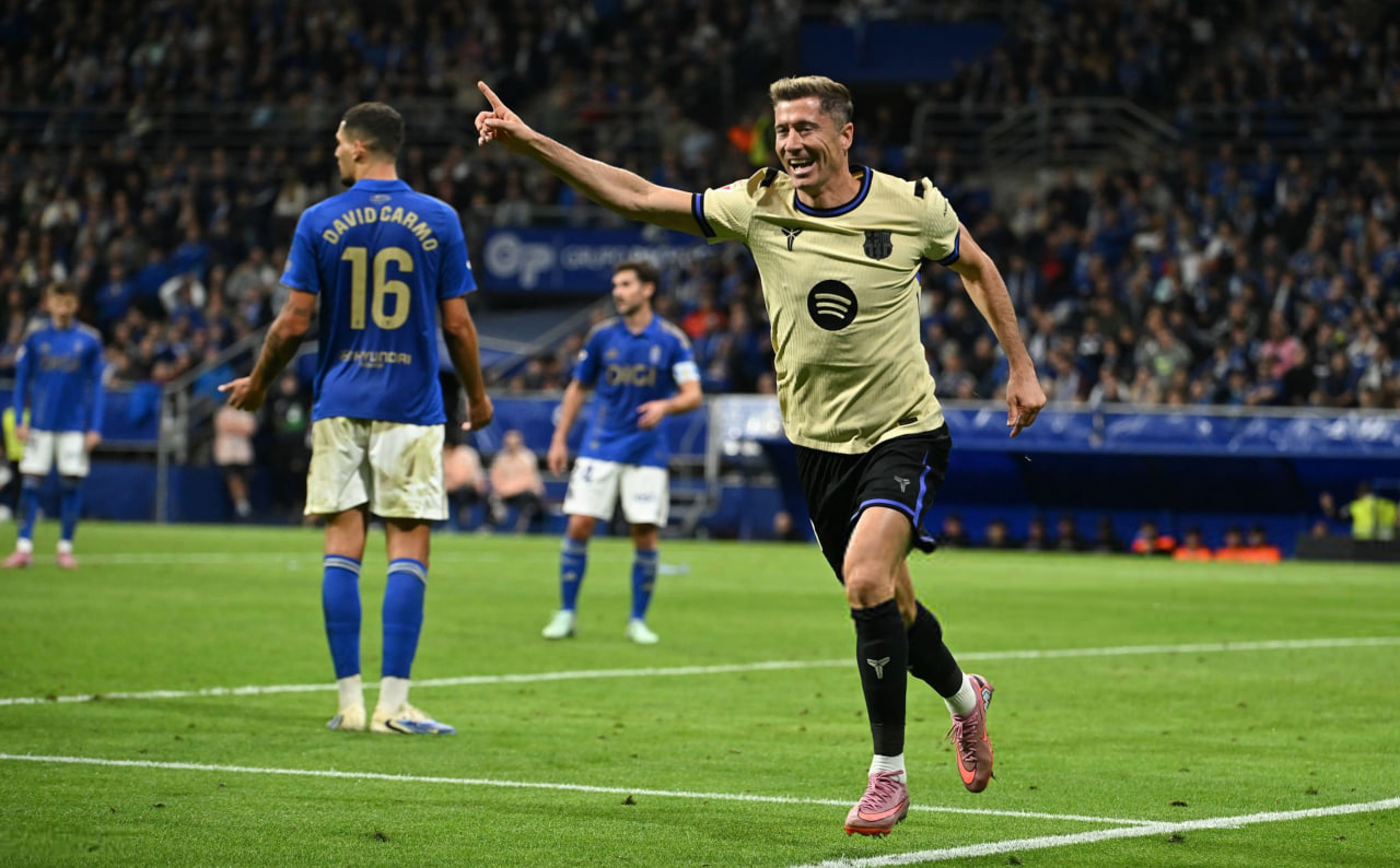 گل روبرت لواندوفسکی به رئال اویدو