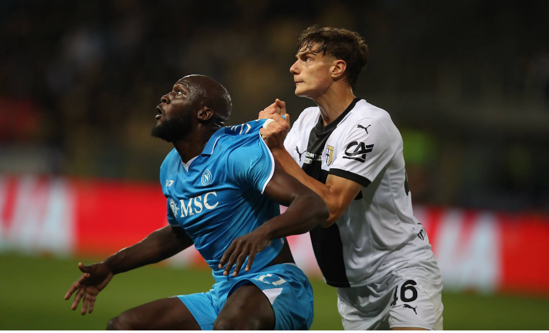 جووانی لئونی / روملو لوکاکو / مدافع پارما ایتالیا / مهاجم بلژیکی ناپولی ایتالیا