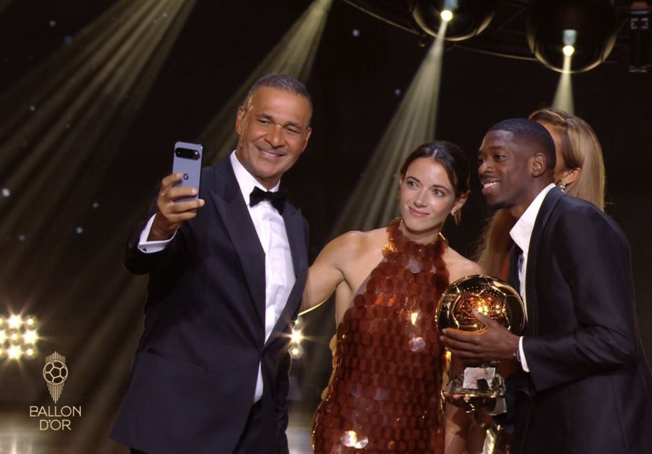 مراسم توپ طلای 2025 - عثمان دمبله - آیتانا بونماتی - رود گولیت