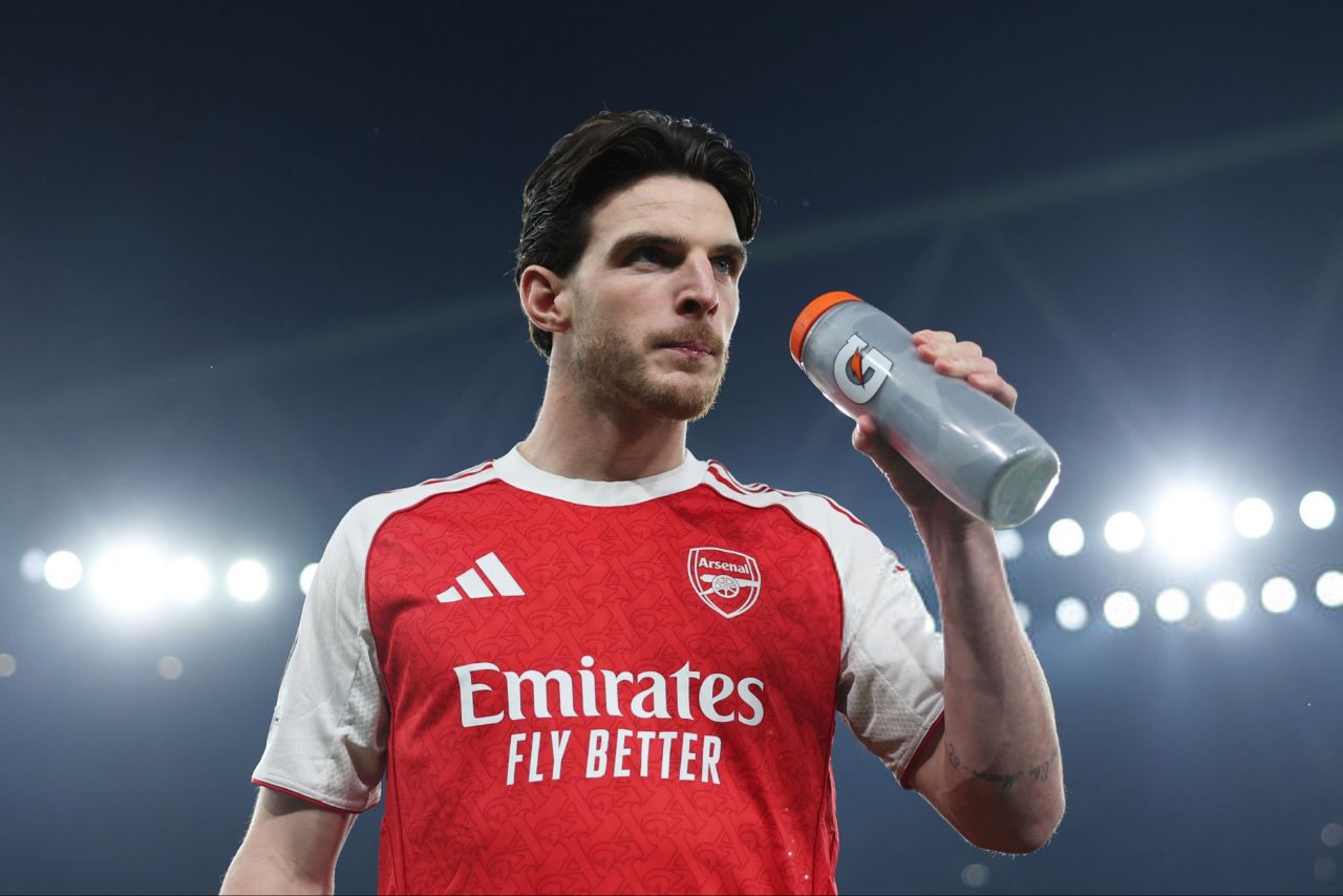 دکلان رایس - هافبک انگلیسی آرسنال - لیگ قهرمانان اروپا