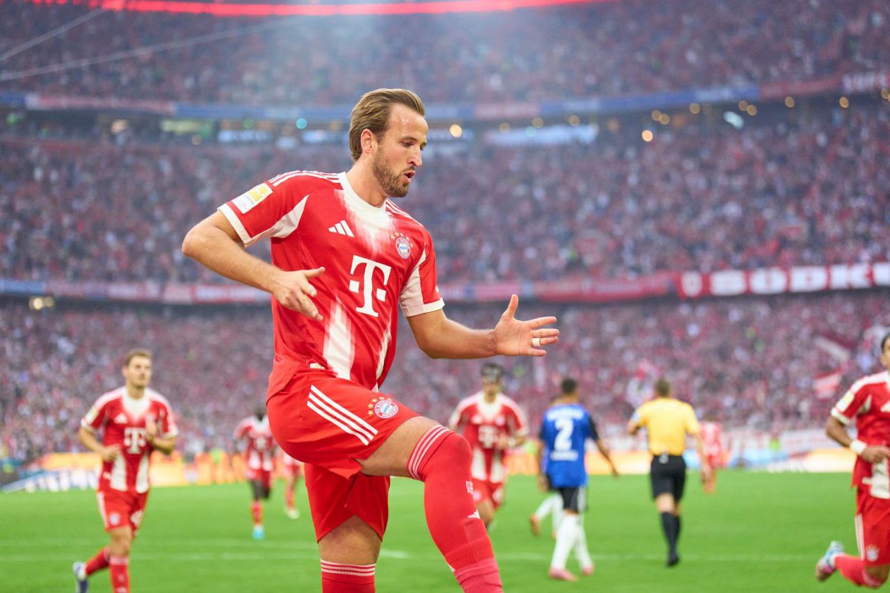 هری کین - بایرن مونیخ مقابل هامبورگ - بوندسلیگا