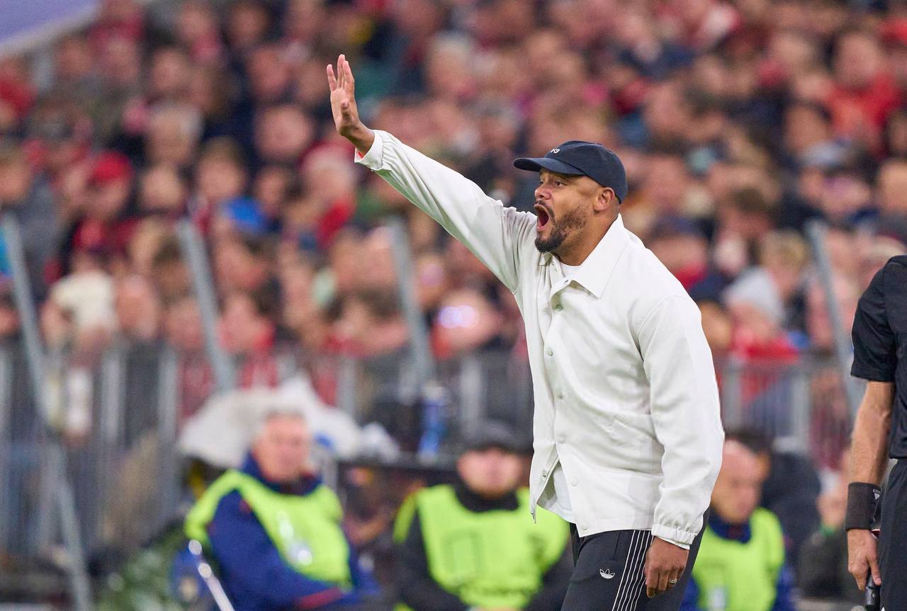 ونسان کمپانی - سرمربی بایرن مونیخ مقابل دورتموند - بوندسلیگا