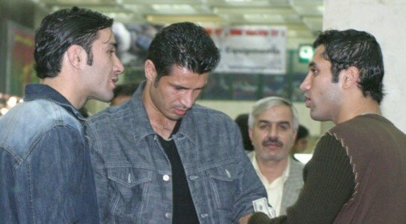 علی دایی و جواد نکونام و علیرضا نیکبخت در اردوی تیم ملی