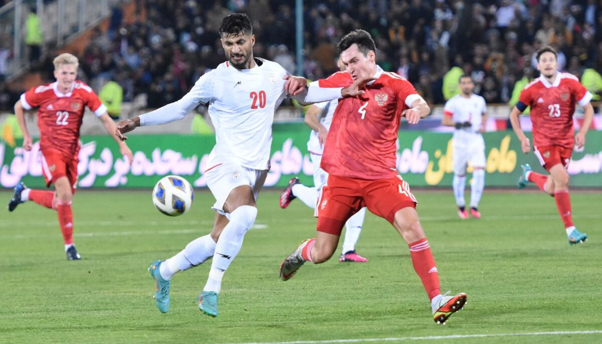 ایران روسیه بازی دوستانه