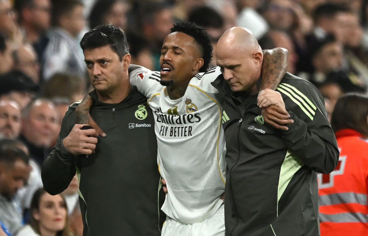 ادر میلیتائو - مصدومیت مدافع برزیلی رئال مادرید