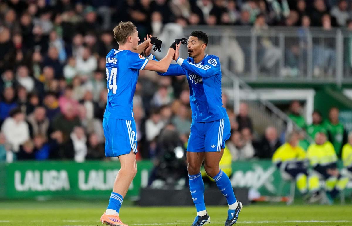 پیروزی رئال مادرید مقابل الچه - لالیگا - جود بلینگام - دین هاوسن