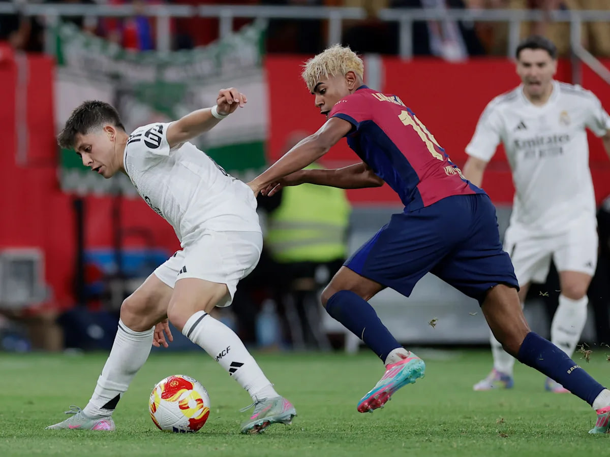 لامین یامال - آردا گولر - بارسلونا - رئال مادرید - ال کلاسیکو 