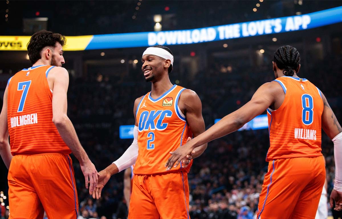 اوکلاهماسیتی تاندر - OKC - شی گیلجس الکساندر - جیلن ویلیامز - چت هولمگرن