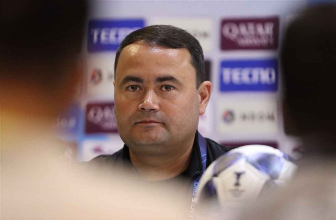 سرمربی آخال ترکمنستان- نشست خبری