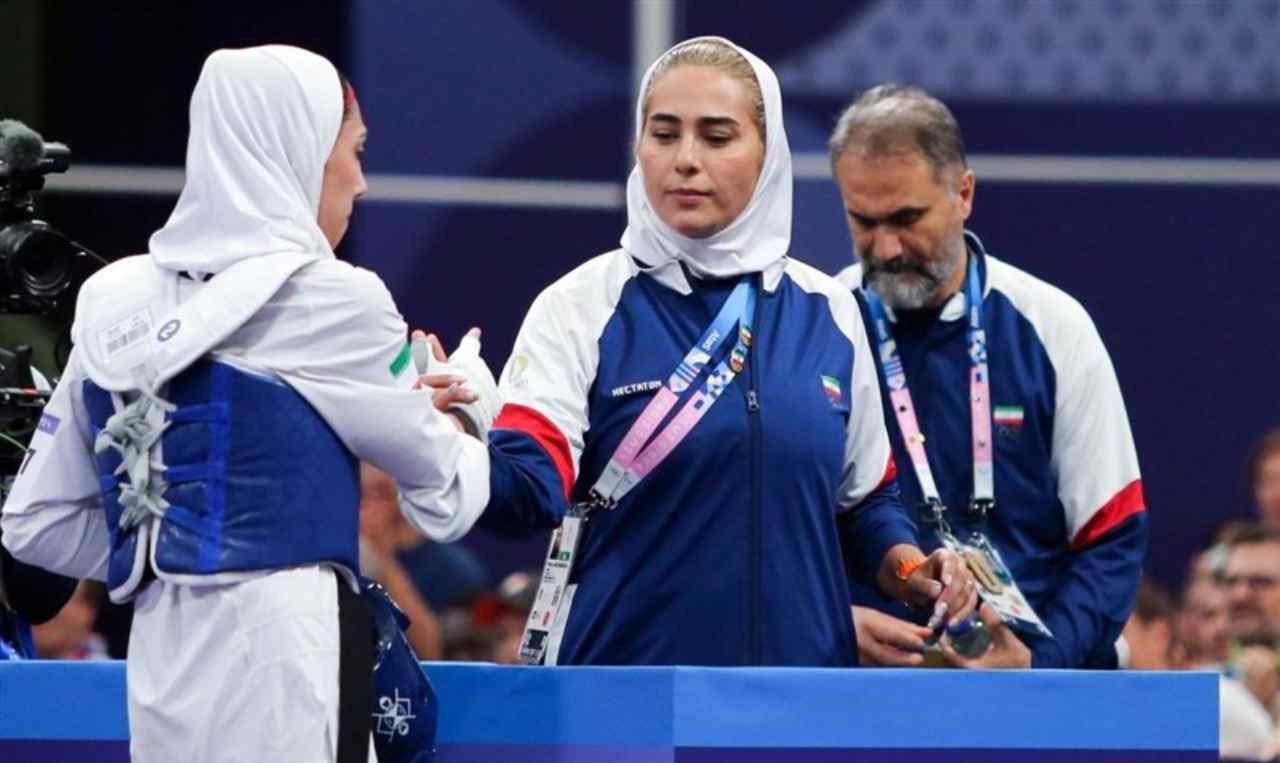 مهروز ساعی- تکواندو زنان- مبینا نعمت زاده