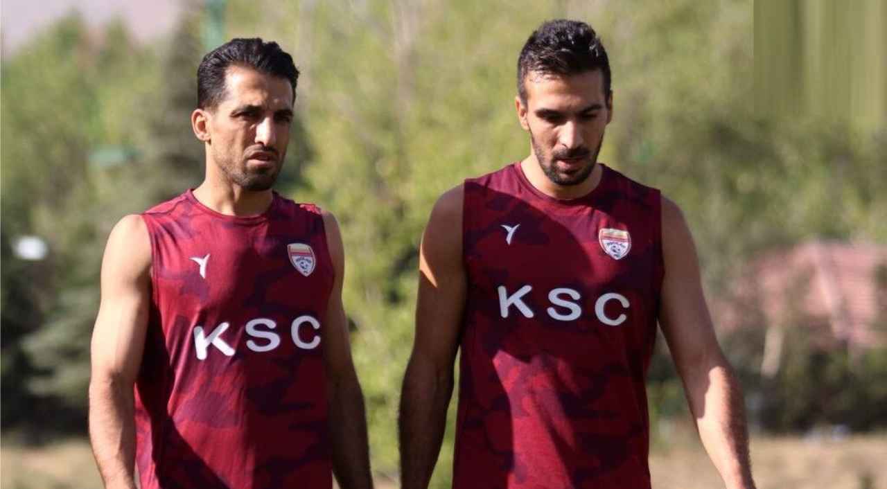 وحید امیری- تمرین فولاد خوزستان