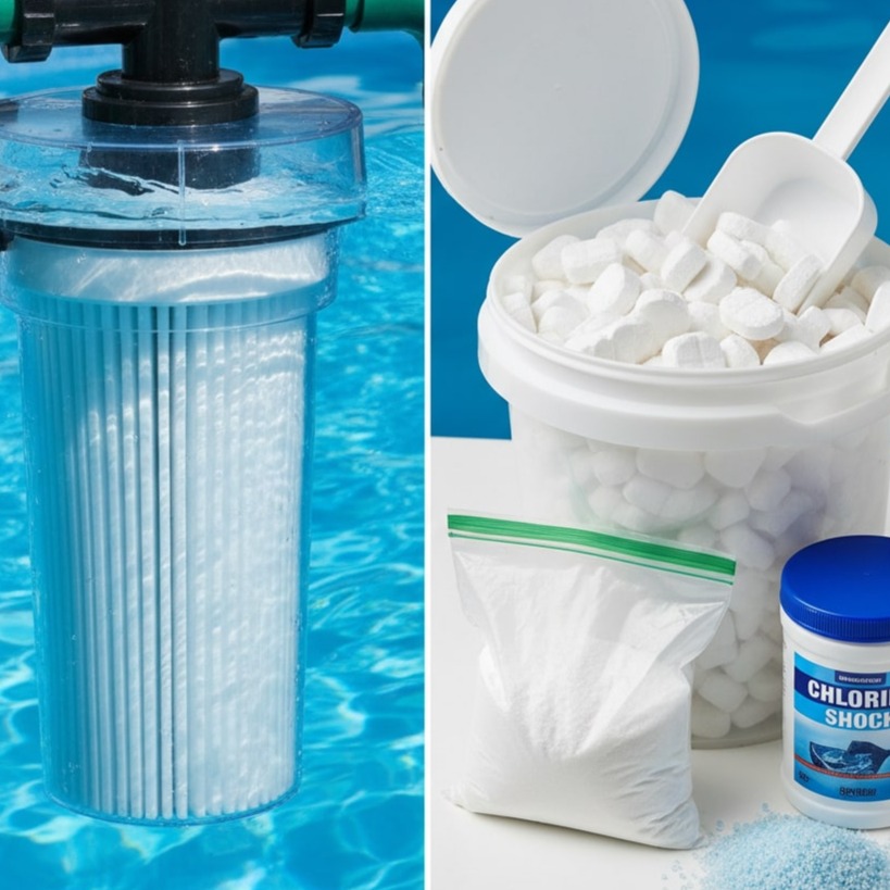 استفاده از کلر یا فیلتر تصفیه آب؟