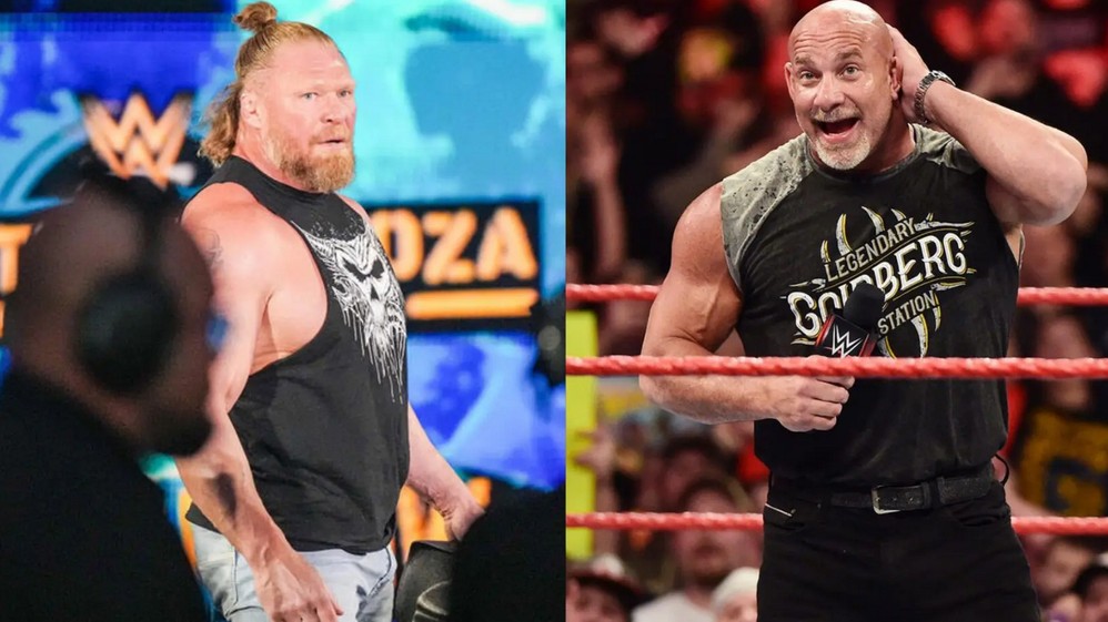 بیل گلدبرگ و براک لزنر، ستارگان کشتی کج و WWE