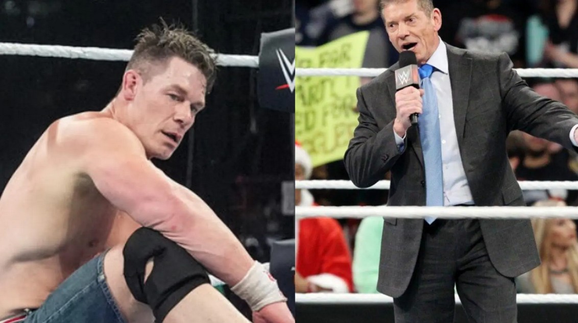 جان سینا و وینس مکمن، ستارگان کشتی کج WWE