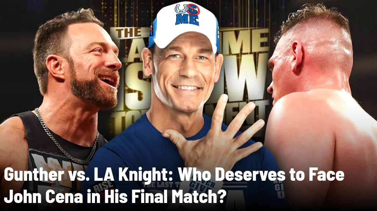 گونتر، جان سینا و ال ای نایت، ستارگان کشتی کج و WWE