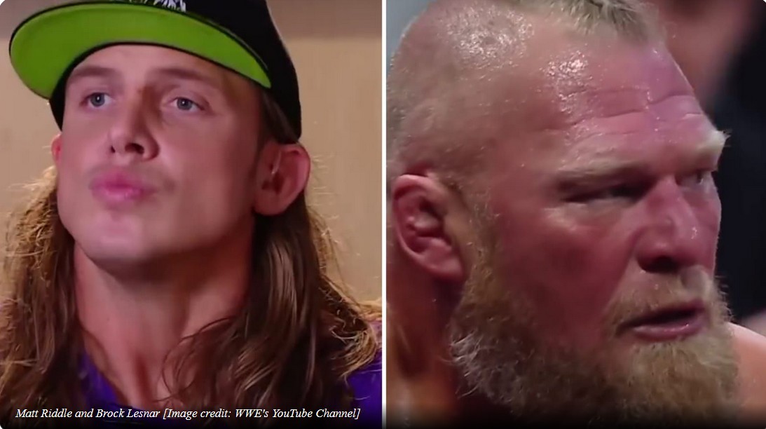 مت ریدل و براک لزنر، ستارگان کشتی کج با سابقه حضور در WWE و MMA