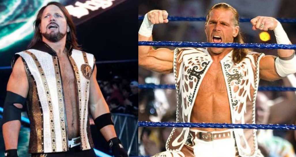 شاون مایکلز و ای جی استایلز؛ ستارگان کشتی کج و WWE