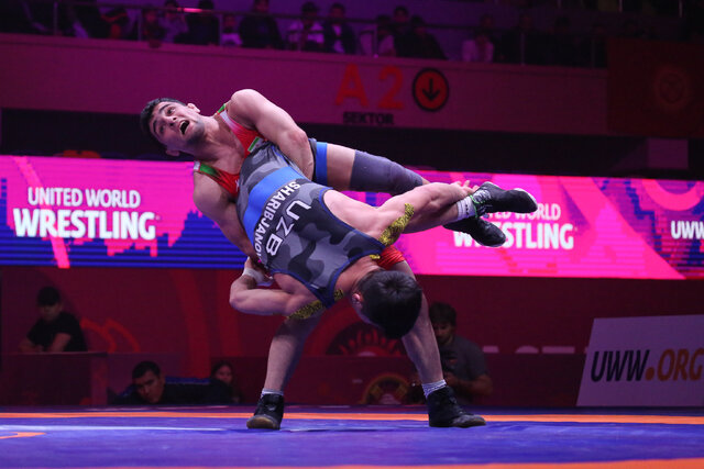 عکس از کشتی قهرمانی امیدهای جهان ۲۰۲۵