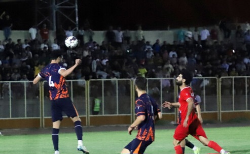 عکس از بازی لیگ آزادگان