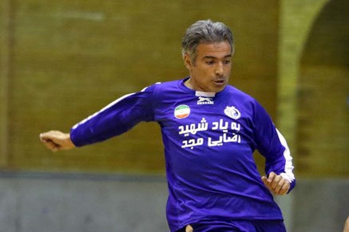 عکس از علیرضا اکبرپور بازیکن سابق استقلال