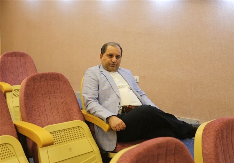 عکس از امیر مهدی علوی، سخنگوی فدراسیون فوتبال ایران