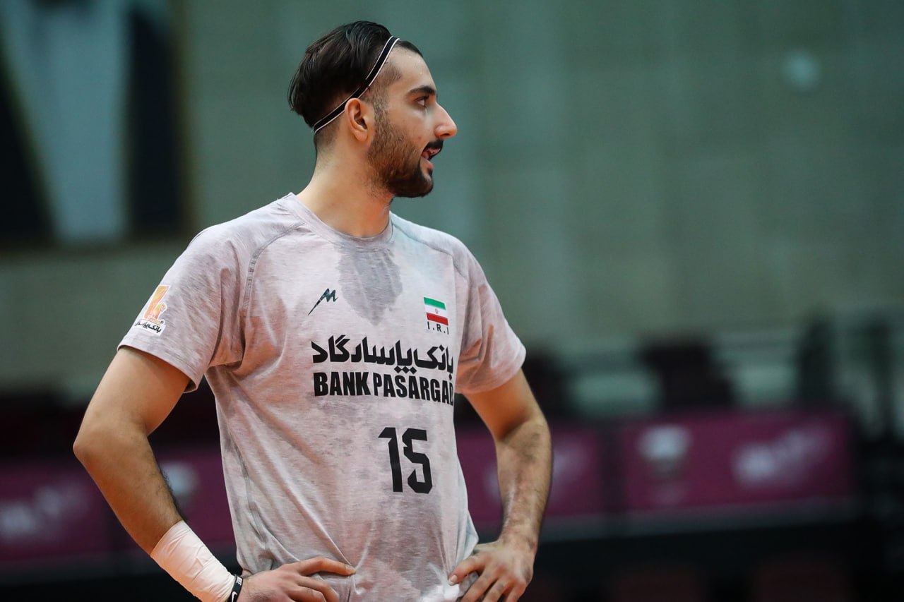 عکس از عرشیا به نژاد پاسور تیم ملی ایران