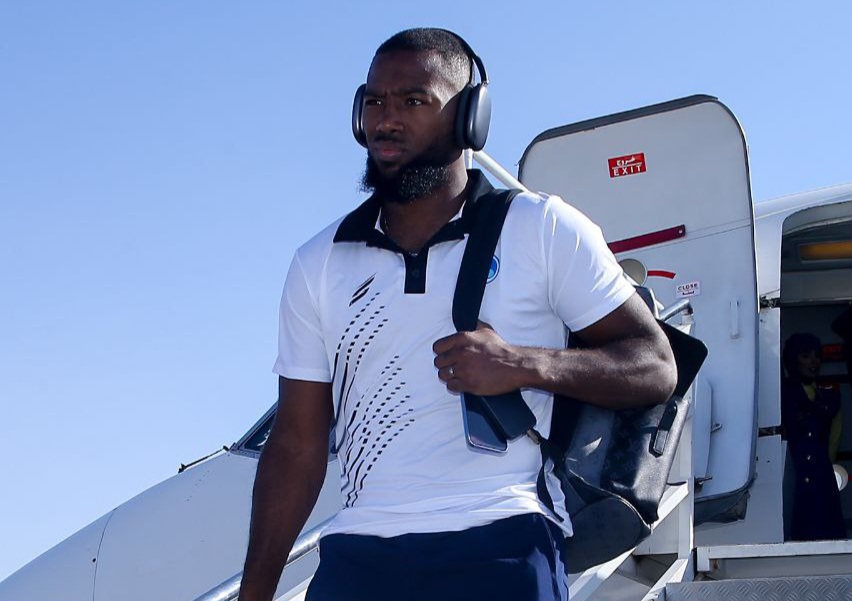 عکس از داکنز نازون مهاجم اهل هائیتی استقلال