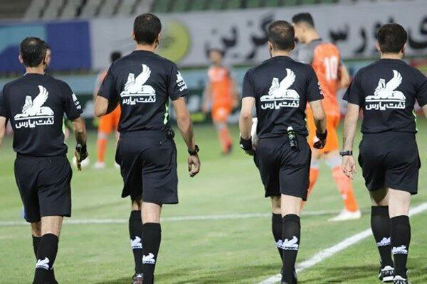 عکس از داوران بازی‌های لیگ برتر ایران