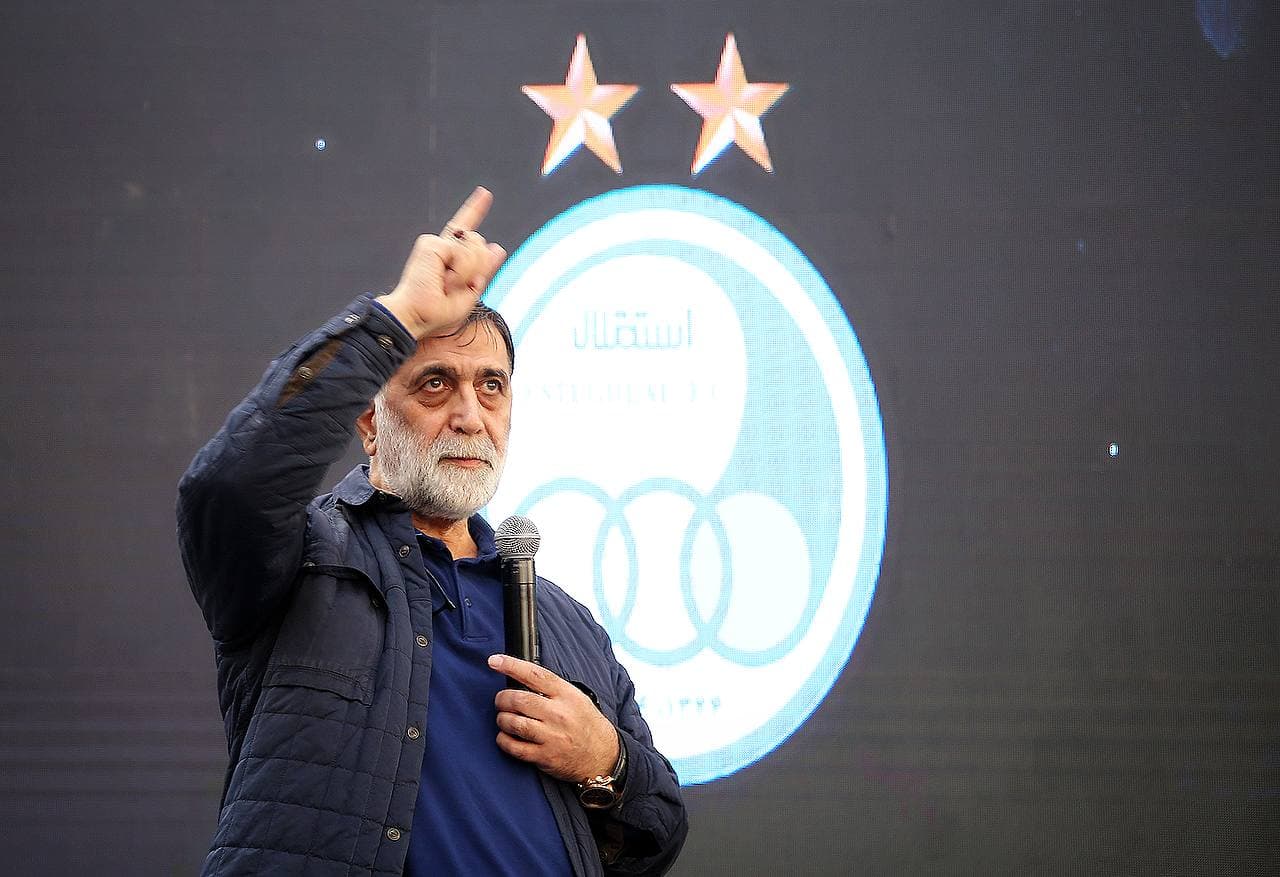 عکس از مصطفی آجورلو مدیرعامل سابق استقلال