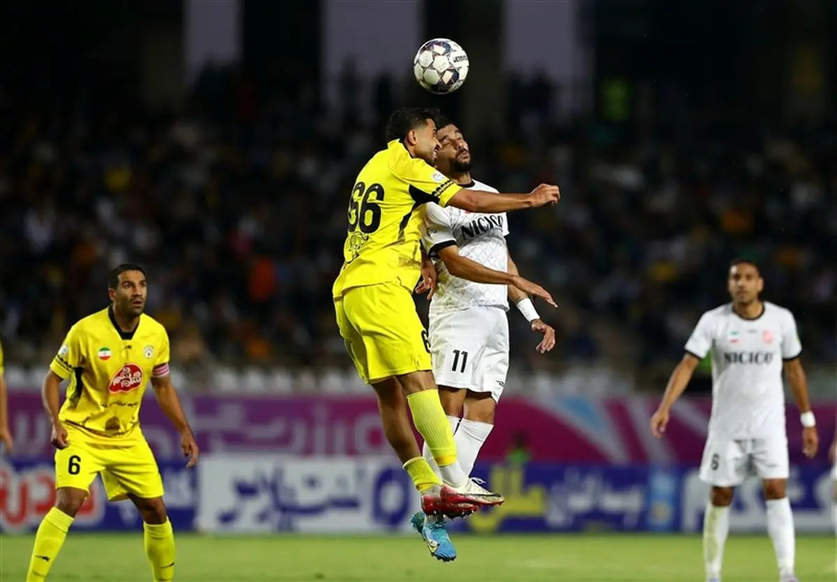 عکس از تیم فجرسپاسی در لیگ برتر 