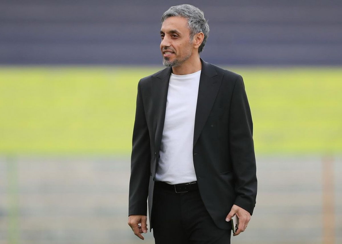 عکس از رسول خطیبی سرمربی سابق مس رفسنجان