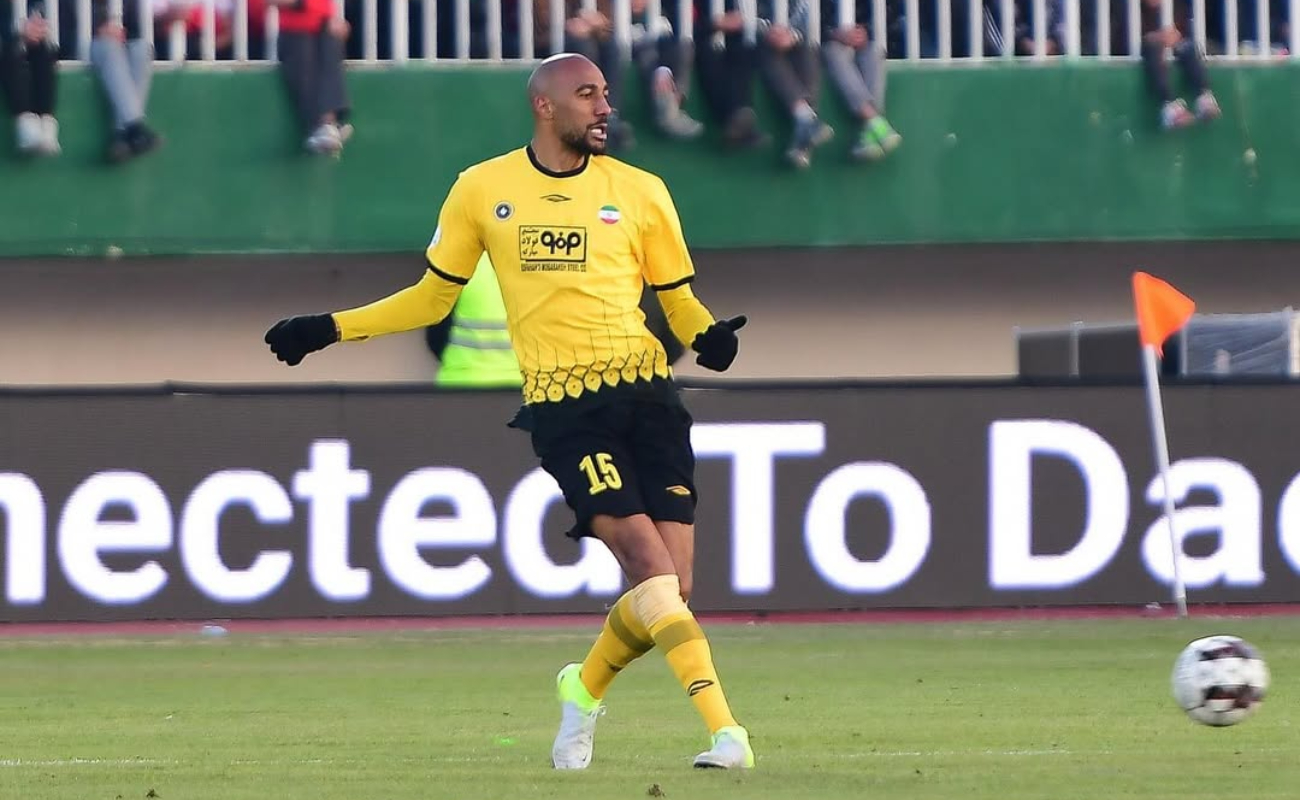 عکس از استیون انزونزی هافبک فرانسوی سپاهان