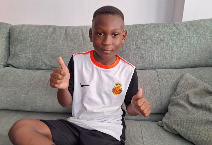 دونالد ترامپ هافبک نیجریه‌ای - مایورکا