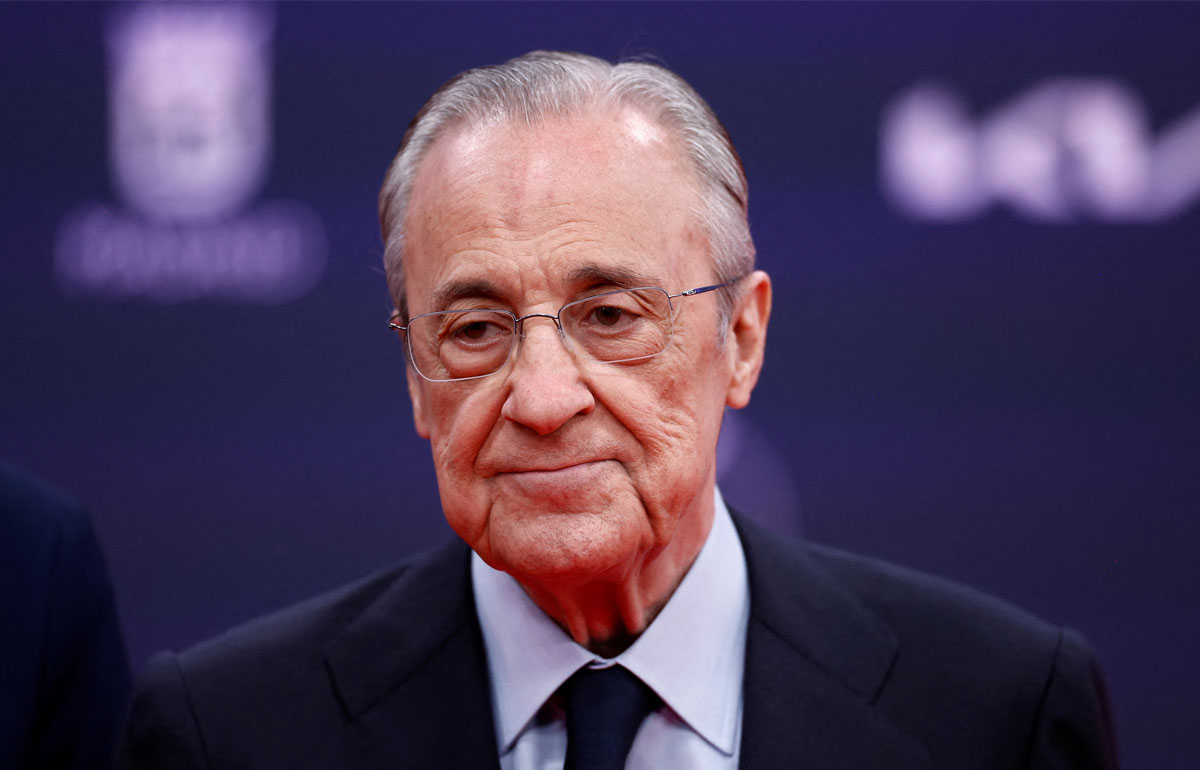 فلورنتینو پرز رئيس اسپانیایی در کنفرانس خبری - رئال مادرید