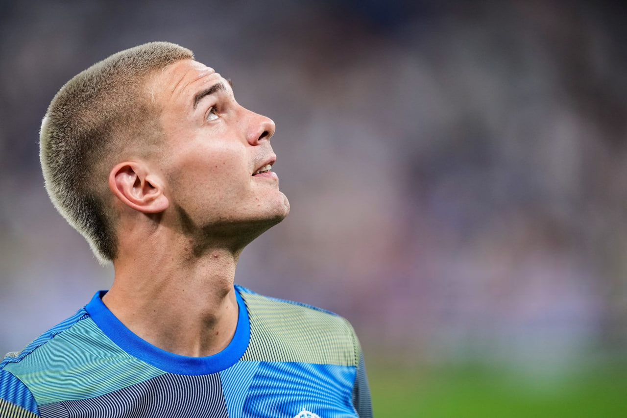 فرانکو ماستانتونو مهاجم آرژانتینی در زمین - رئال مادرید