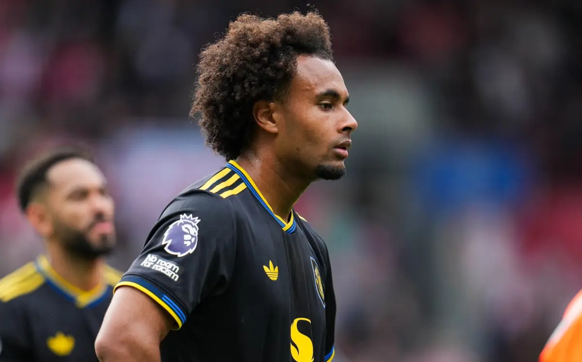 جاشوا زیرکزی مهاجم هلندی در زمین - منچستریونایتد