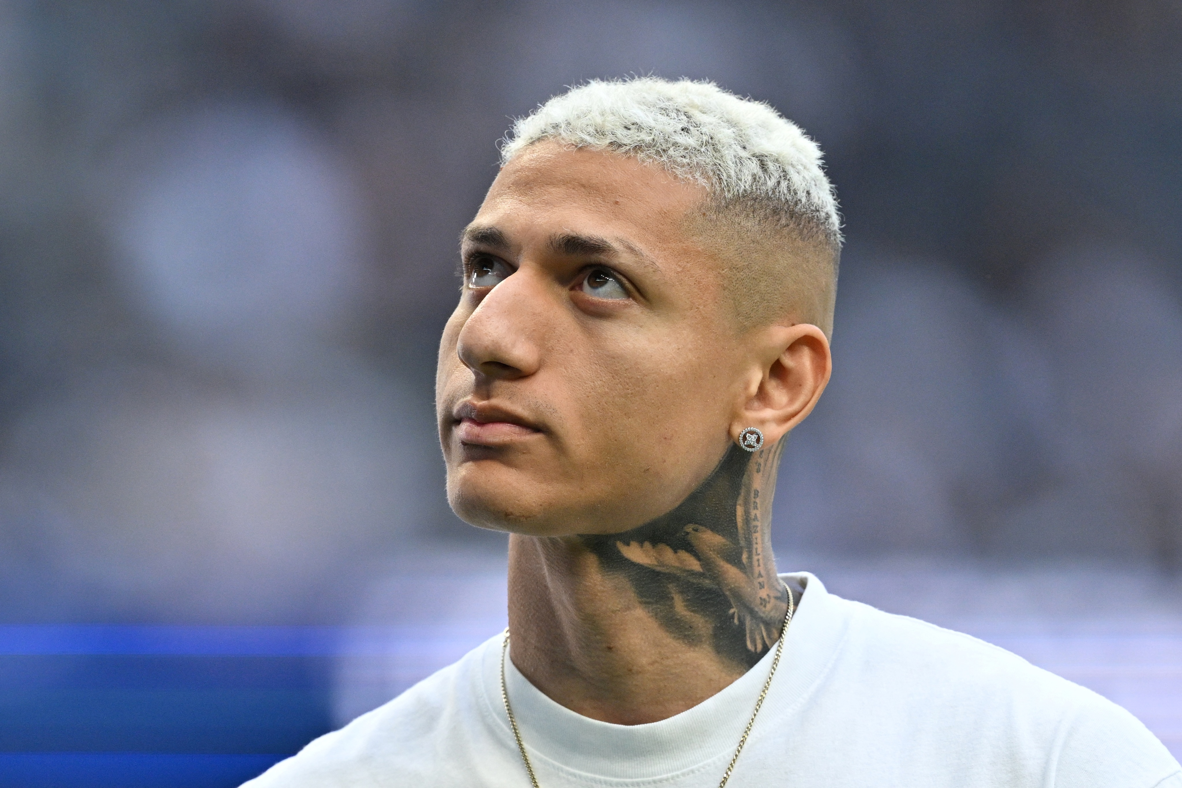 ریچارلیسون مهاجم برزیلی در زمین - تاتنهام