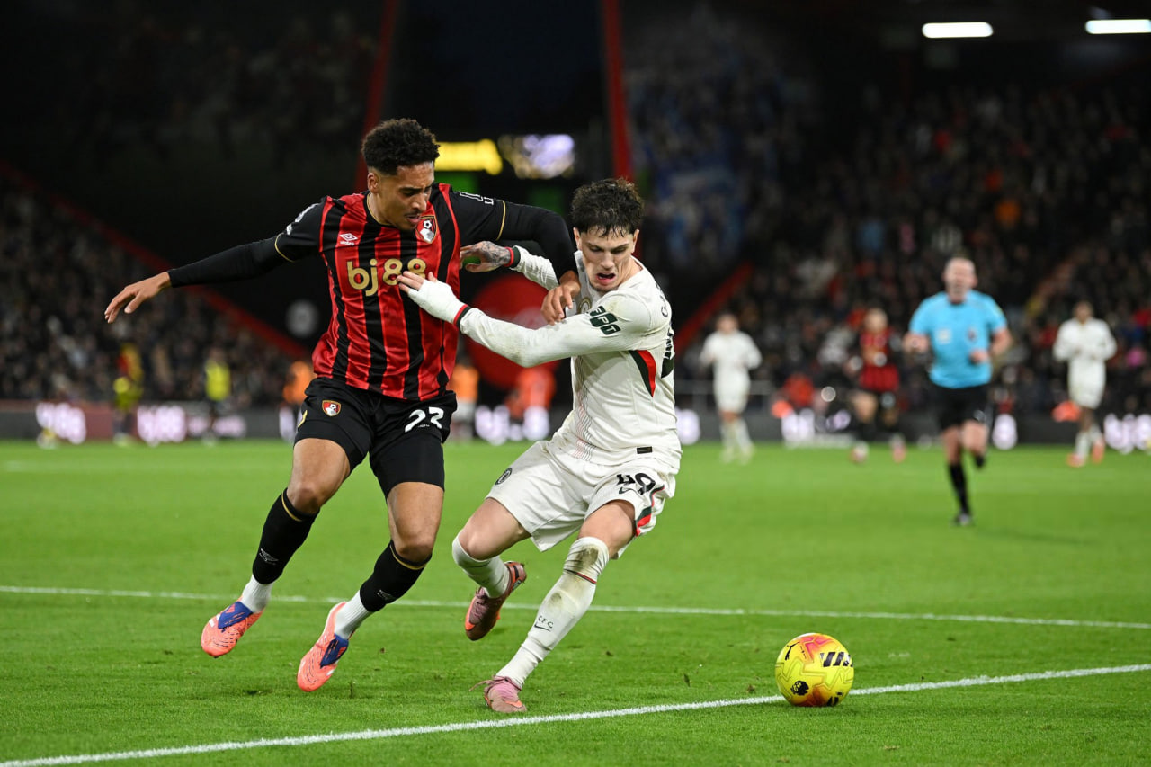 الخاندرو گارناچو در بازی چلسی و بورنموث 