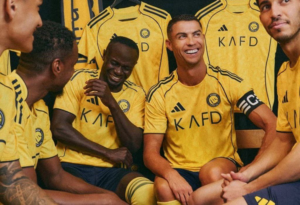 حضور کریستیانو رونالدو در رونمایی از کیت النصر 