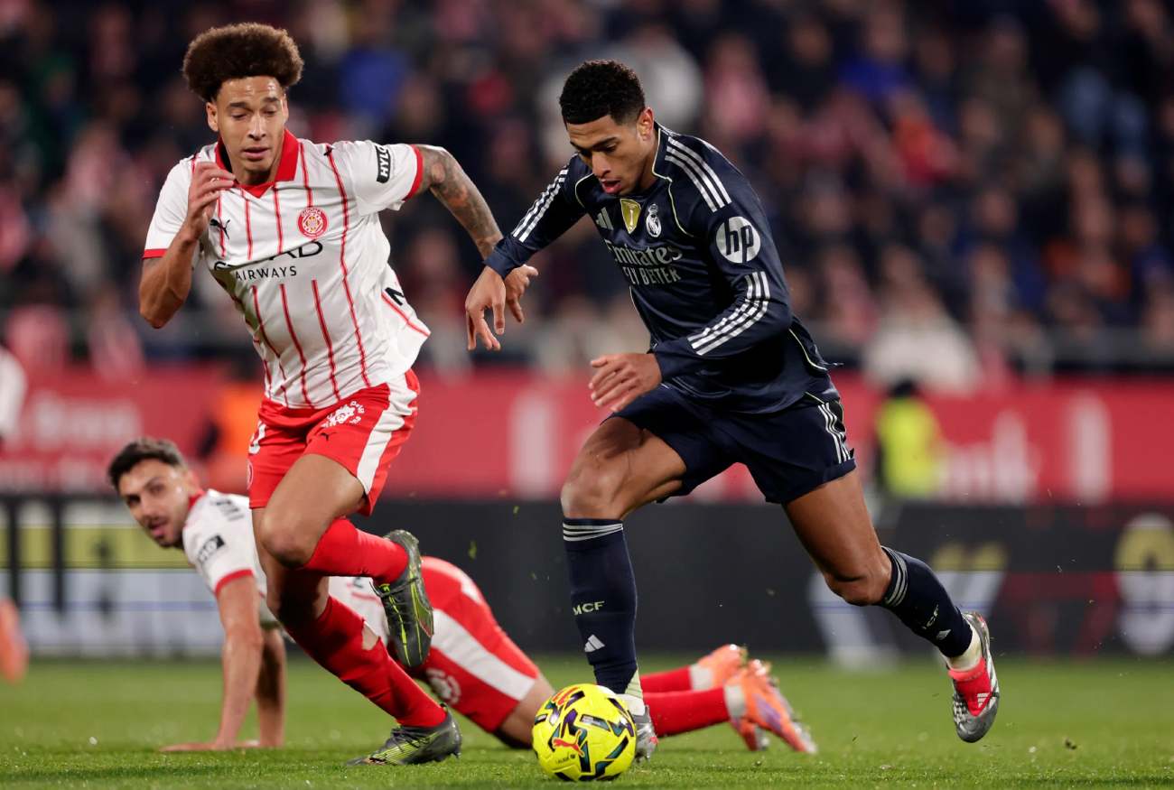 جود بلینگام در بازی رئال مادرید و ژیرونا