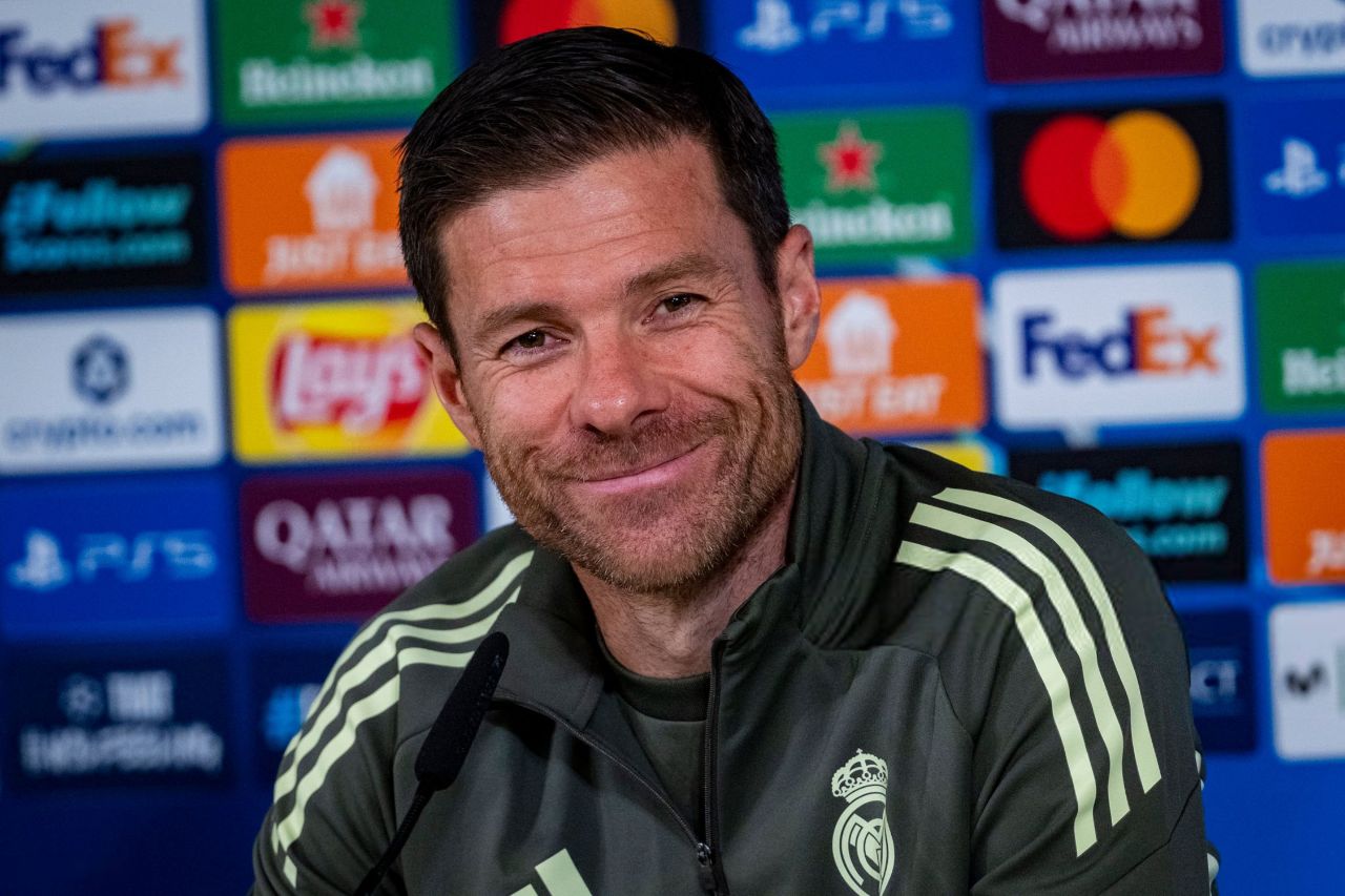 ژابی آلونسو در نشست خبری پیش از بازی رئال مادرید و سیتی