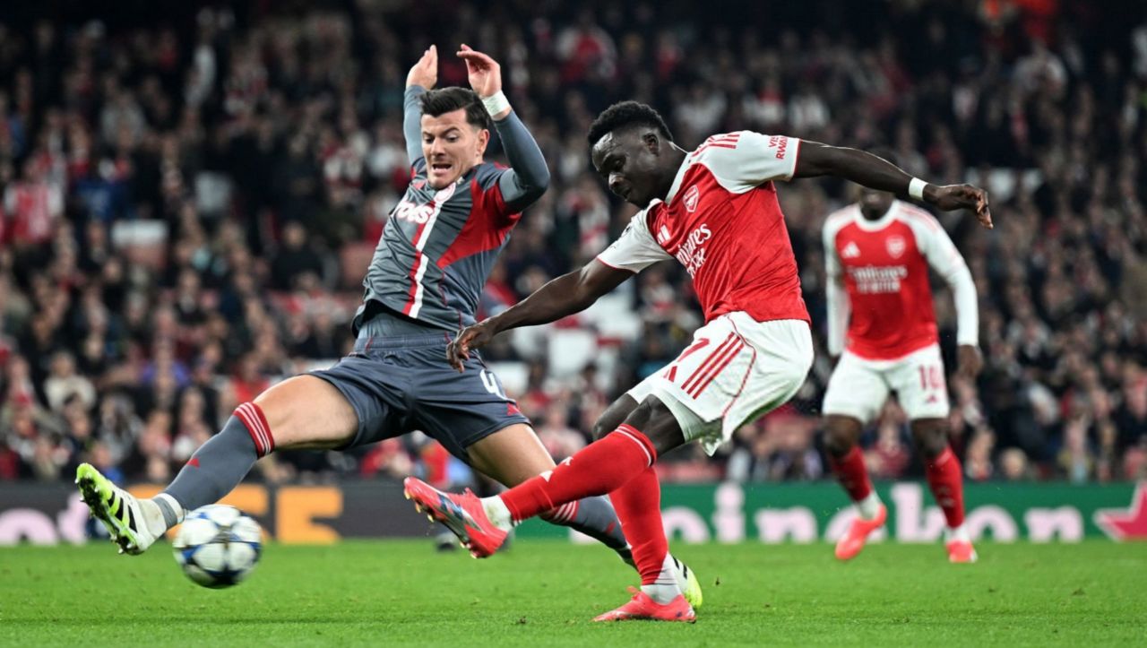 بوکایو ساکا، وینگر انگلیسی آرسنال 