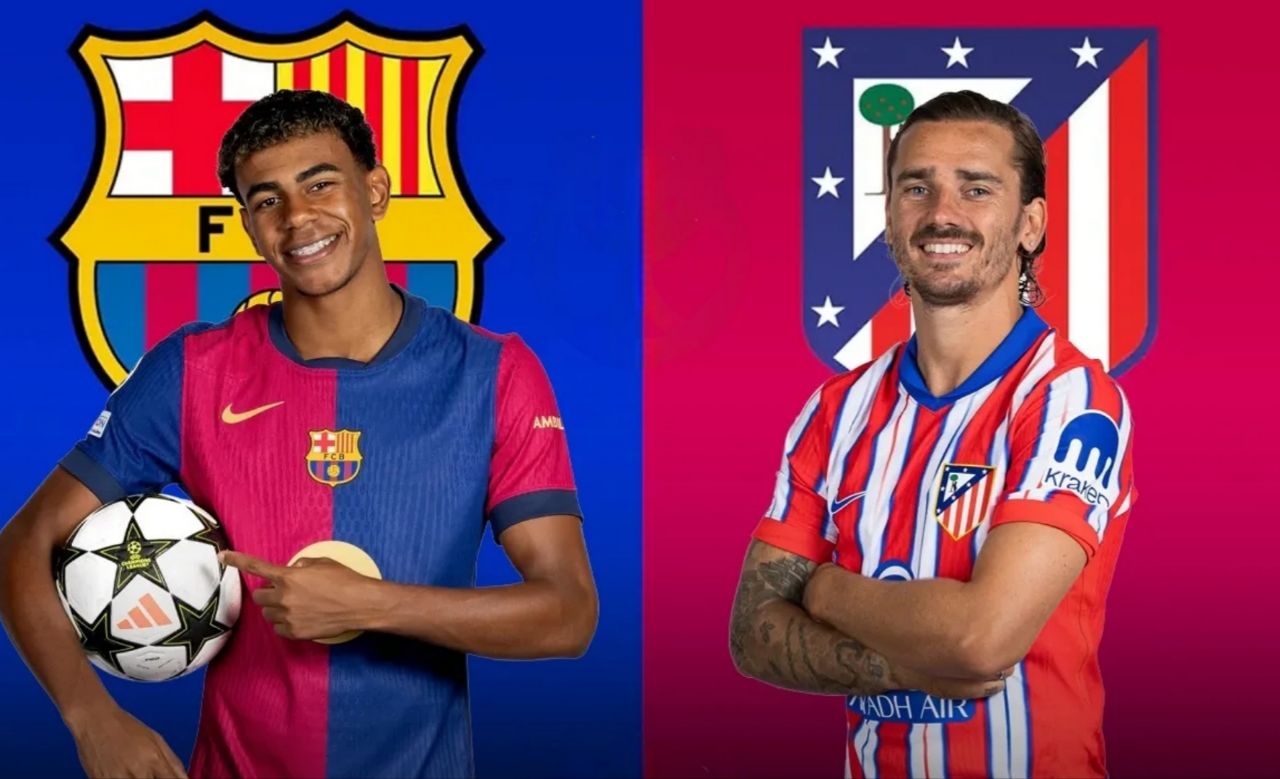 لامین یامال، وینگر بارسلونا - آنتوان گریزمان، مهاجم اتلتیکو مادرید 
