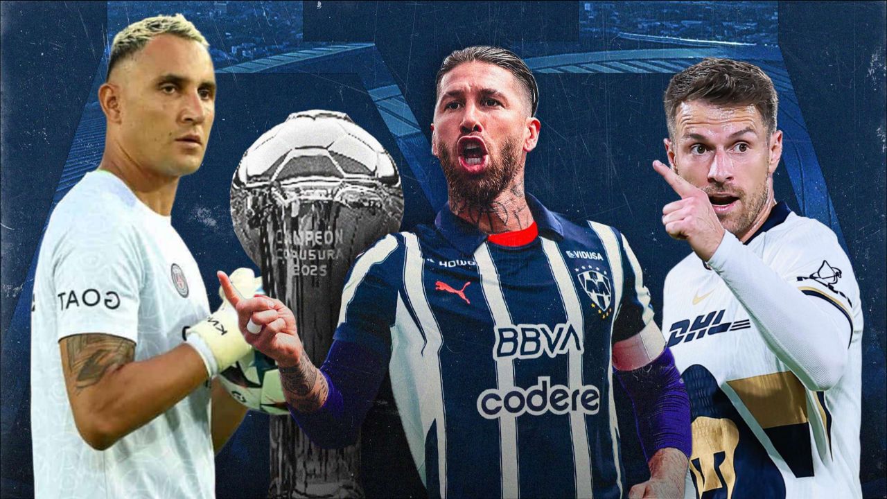 سرخیو راموس، مدافع مونتری - کیلور ناواس، دروازه‌بان پوماس - آرون رمزی، بازیکن پوماس